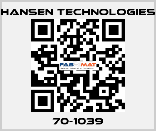 70-1039 HANSEN TECHNOLOGIES