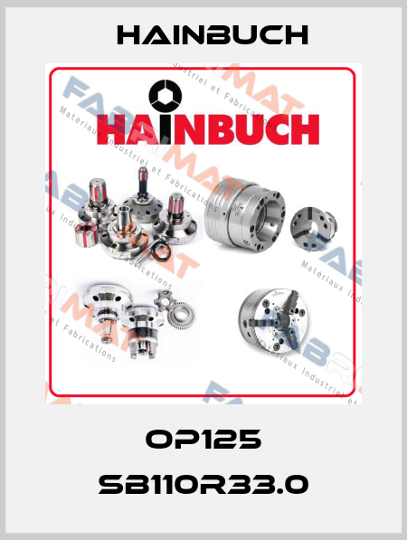 OP125 SB110R33.0 Hainbuch