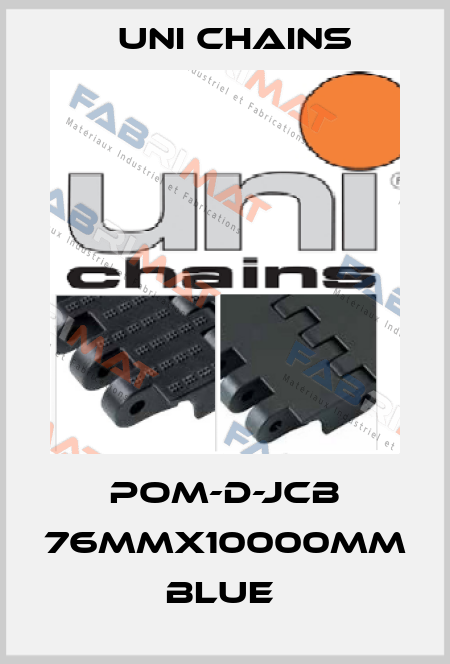 POM-D-JCB 76mmx10000mm Blue  Uni Chains
