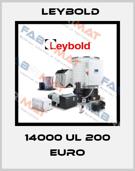 14000 UL 200 Euro Leybold
