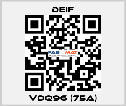 VDQ96 (75A) Deif