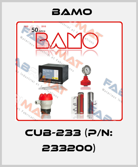 CUB-233 (P/N: 233200) Bamo