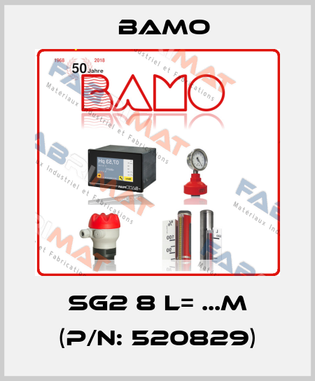 SG2 8 L= ...m (P/N: 520829) Bamo