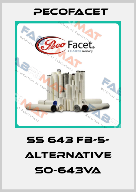SS 643 FB-5- ALTERNATIVE SO-643VA PECOFacet