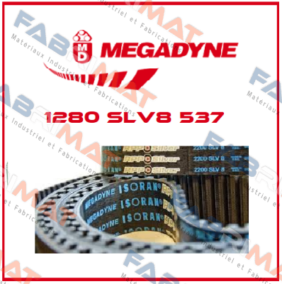 1280 SLV8 537  (63PLUS81280W) Megadyne