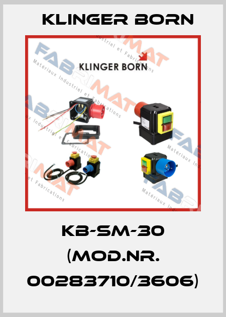 KB-SM-30 (Mod.Nr. 00283710/3606) Klinger Born