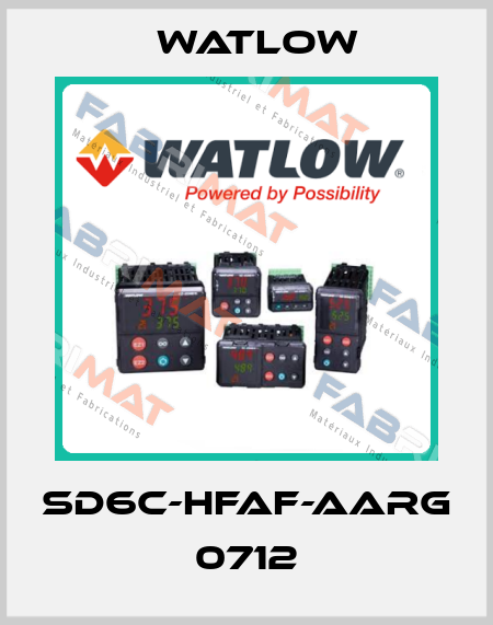 SD6C-HFAF-AARG 0712 Watlow