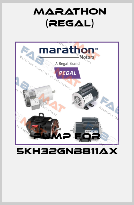 PUMP FOR 5KH32GNB811AX  Marathon (Regal)