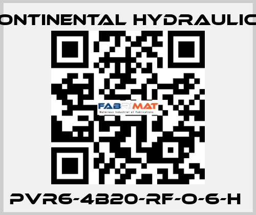PVR6-4B20-RF-O-6-H  Continental Hydraulics