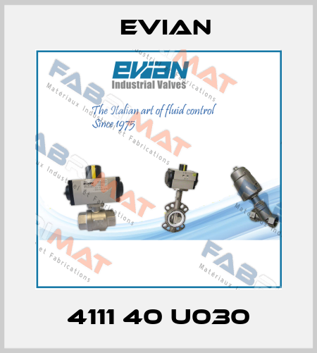 4111 40 U030 Evian