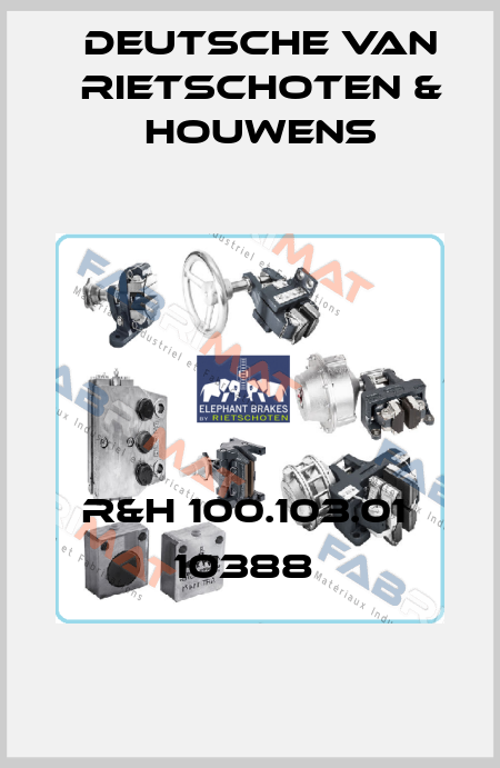 R&H 100.103.01  10388  Deutsche van Rietschoten & Houwens