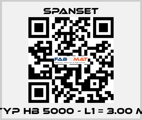 Typ HB 5000 - L1 = 3.00 m SpanSet