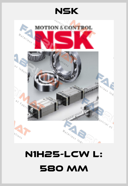 N1H25-LCW L: 580 mm Nsk