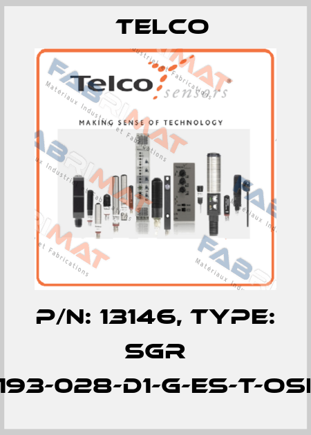 p/n: 13146, Type: SGR 15-193-028-D1-G-ES-T-OSE-5 Telco