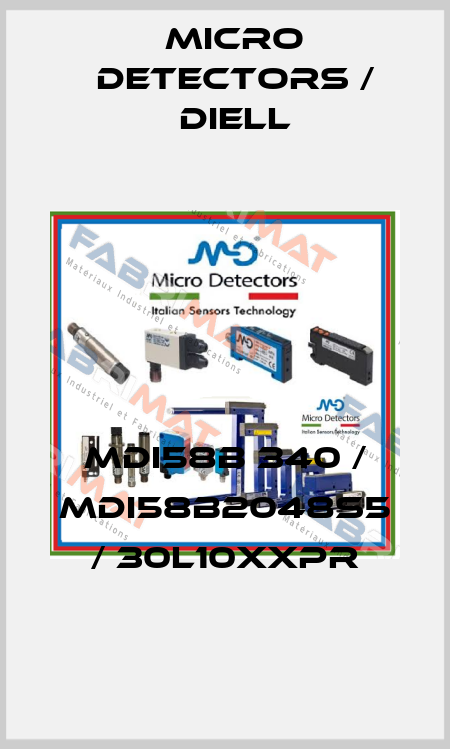 MDI58B 340 / MDI58B2048S5 / 30L10XXPR
 Micro Detectors / Diell