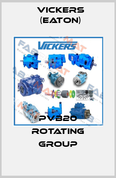 PVB20 ROTATING GROUP Vickers (Eaton)