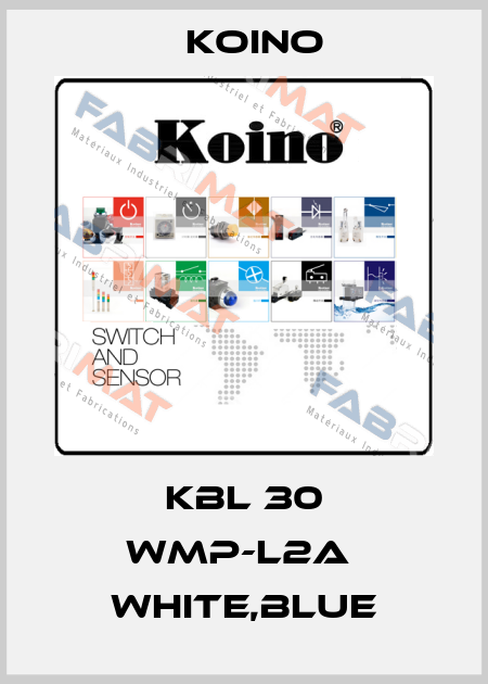 KBL 30 WMP-L2A  White,Blue Koino