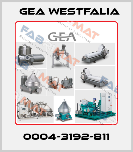 0004-3192-811 Gea Westfalia