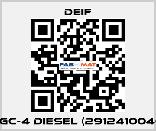 AGC-4 Diesel (2912410040) Deif