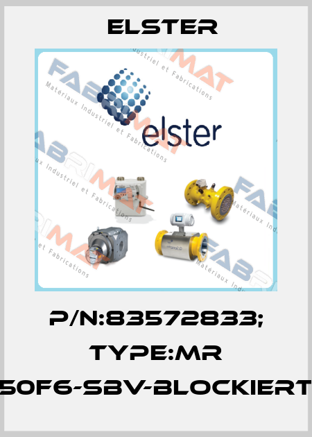 P/N:83572833; Type:MR 50F6-SBV-blockiert Elster