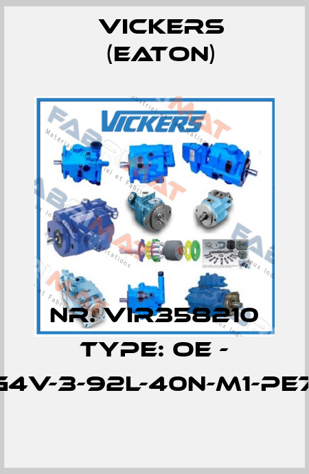 Nr. VIR358210 Type: OE - KBSDG4V-3-92L-40N-M1-PE7-H7-12 Vickers (Eaton)