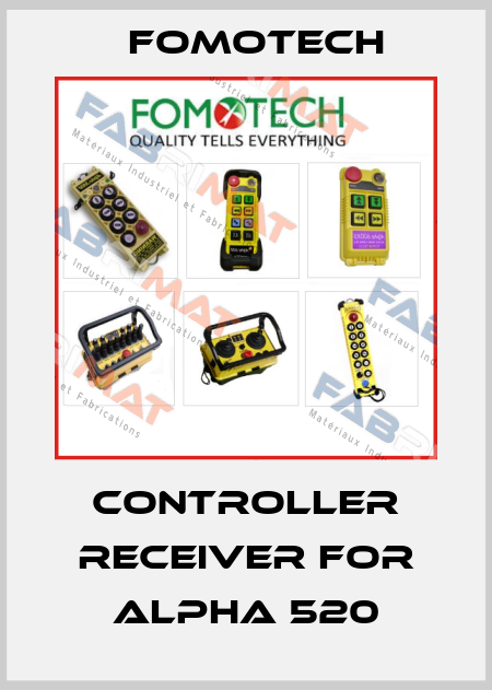 Controller receiver for Alpha 520 Fomotech