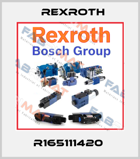R165111420  Rexroth