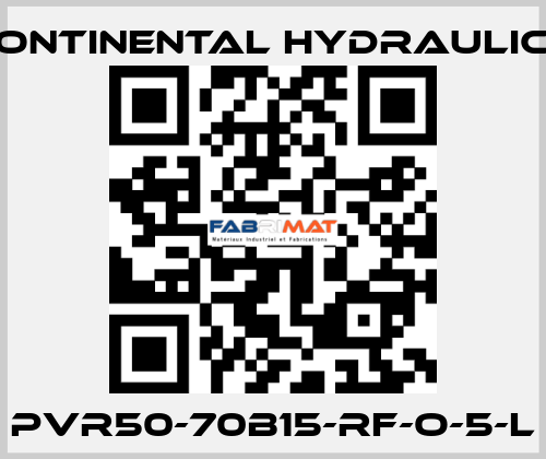 PVR50-70B15-RF-O-5-L Continental Hydraulics
