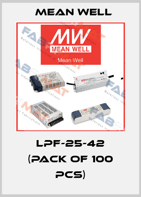 LPF-25-42 (pack of 100 pcs) Mean Well