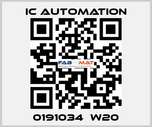 0191034  W20 ic automation