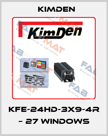 KFE-24HD-3x9-4R – 27 windows Kimden