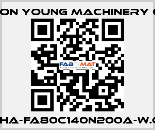 KHA-FA80C140N200A-W.G. Keon Young Machinery Co