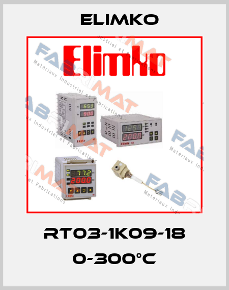 RT03-1K09-18 0-300°C Elimko