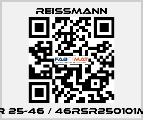 RSR 25-46 / 46RSR250101M20 Reissmann