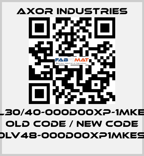 MKM120L30/40-000D00XP-1MKES1BR1XX old code / new code MKM120LV48-000D00XP1MKES1BR1XX Axor Industries