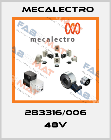 283316/006 48V Mecalectro