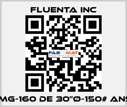 FMG-160 DE 30”Ø-150# ANSI Fluenta Inc