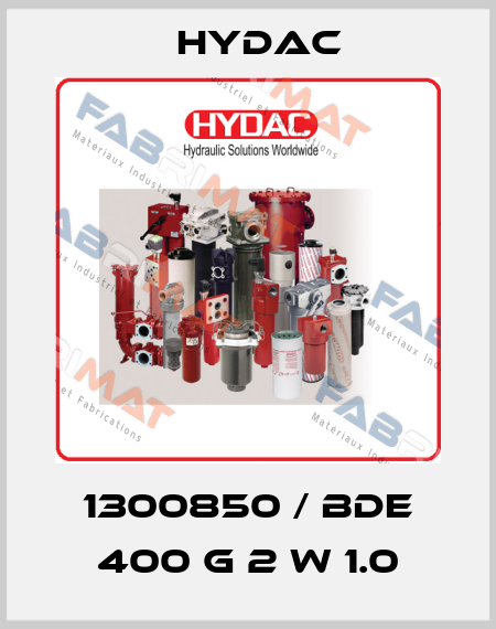 1300850 / BDE 400 G 2 W 1.0 Hydac