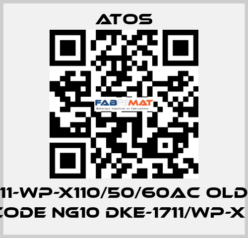 DKE-1711-WP-X110/50/60AC old code, new code NG10 DKE-1711/WP-X 110AC Atos