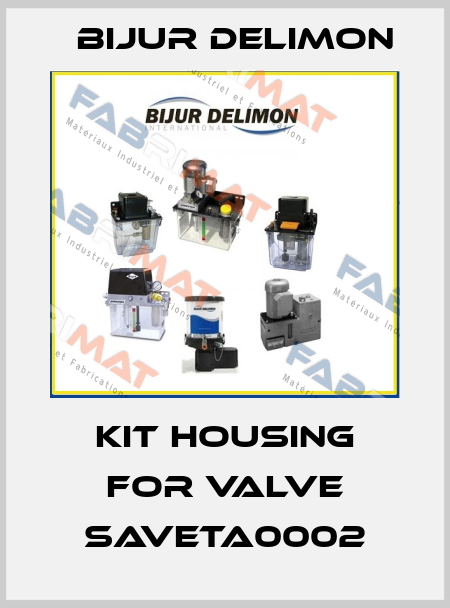 Kit housing for valve SAVETA0002 Bijur Delimon