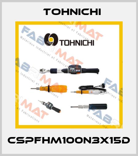 CSPFHM100N3X15D Tohnichi