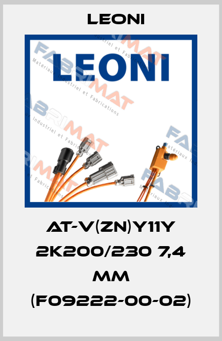 AT-V(ZN)Y11Y 2K200/230 7,4 mm (F09222-00-02) Leoni