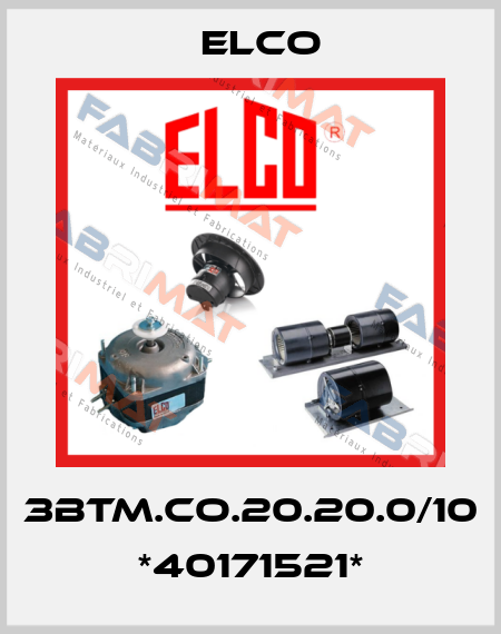 3BTM.CO.20.20.0/10 *40171521* Elco
