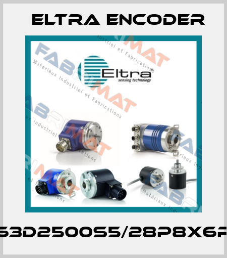 ER63D2500S5/28P8X6PR3 Eltra Encoder