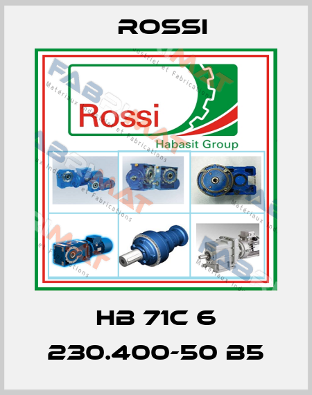 HB 71C 6 230.400-50 B5 Rossi
