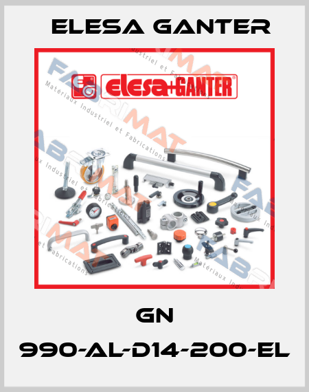 GN 990-AL-D14-200-EL Elesa Ganter