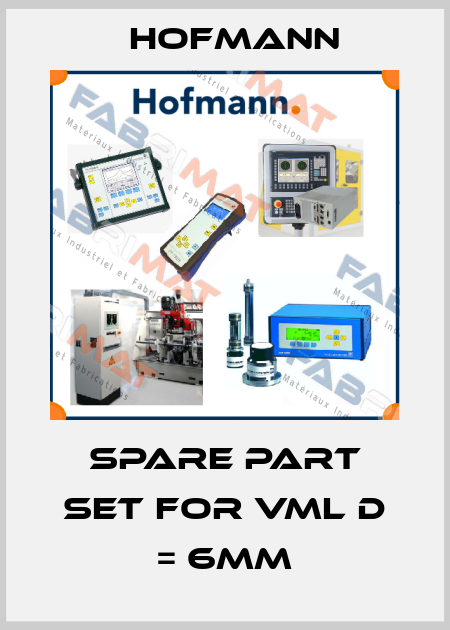 Spare part set for VML d = 6mm Hofmann