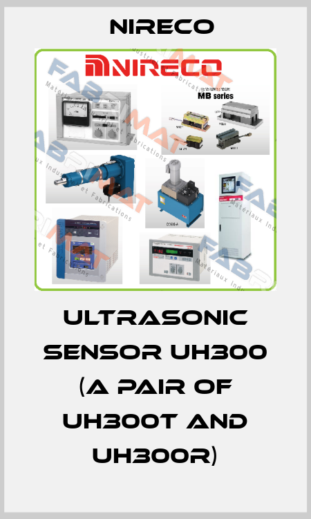 Ultrasonic Sensor UH300 (a pair of UH300T and UH300R) Nireco