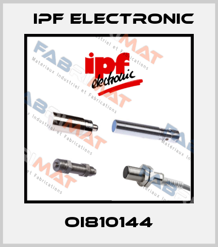OI810144 IPF Electronic
