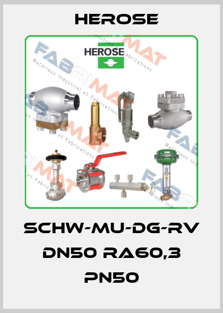 Schw-MU-DG-RV DN50 RA60,3 PN50 Herose